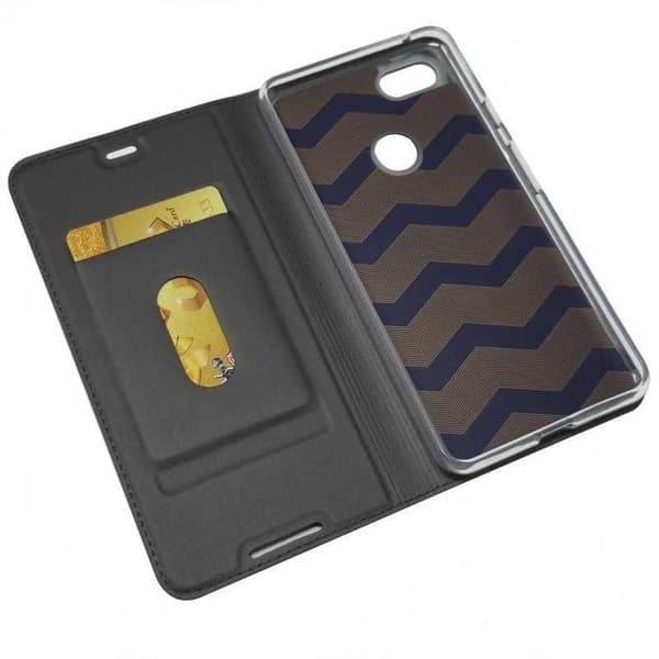 Google Pixel 3 XL Flipfodral Skin Pro med Kortfack