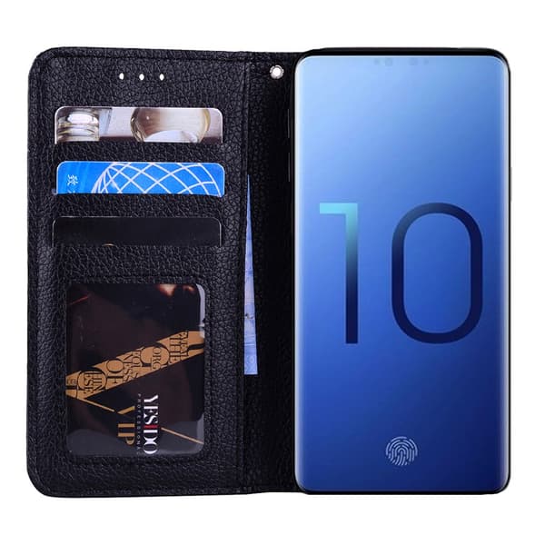Elegant Robust Plånboksfodral NKOBEE - Samsung Galaxy S10E