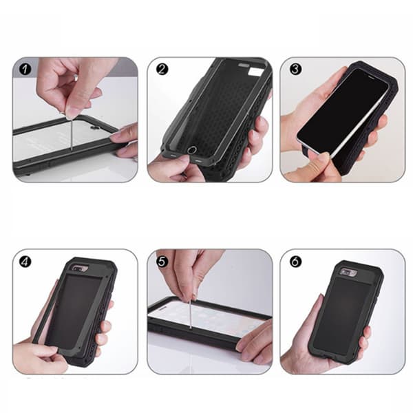 Effektfullt Army Aluminium Fodral - Samsung Galaxy S9 Plus
