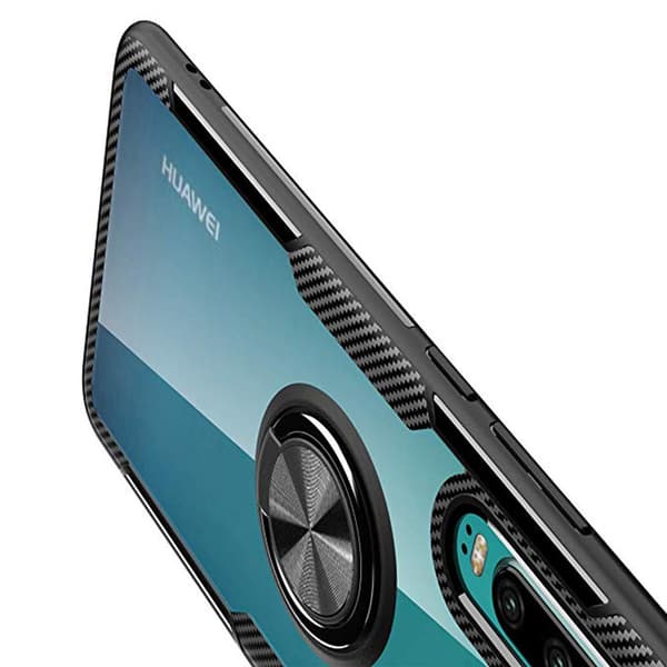 Huawei P30 - Smidigt Skal med Ringhållare