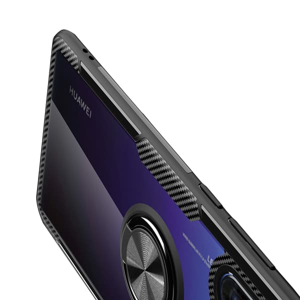 Praktiskt Stilsäkert LEMAN Skal med Ringhållare - Huawei P30 Pro