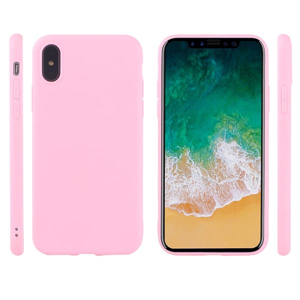 iPhone X/XS - Stilrent TPU Silikonskal från NKOBEE
