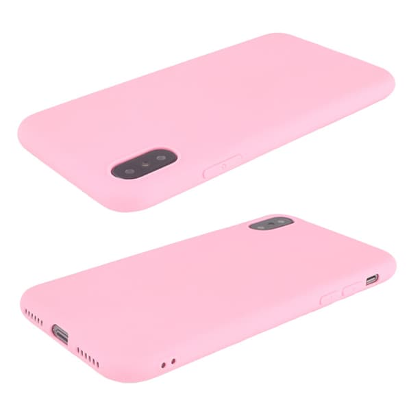 iPhone X/XS - Stilrent TPU Silikonskal från NKOBEE