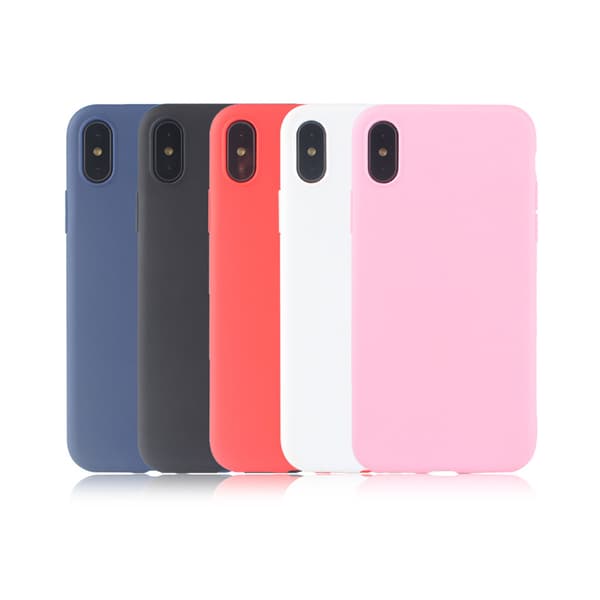 iPhone X/XS - Stilrent TPU Silikonskal från NKOBEE