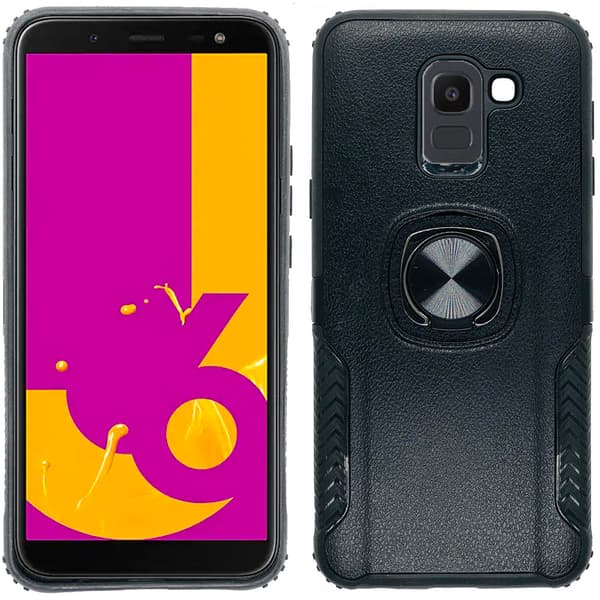 Stilrent Kraftfullt Skal Ringhållare - Samsung Galaxy J6 2018