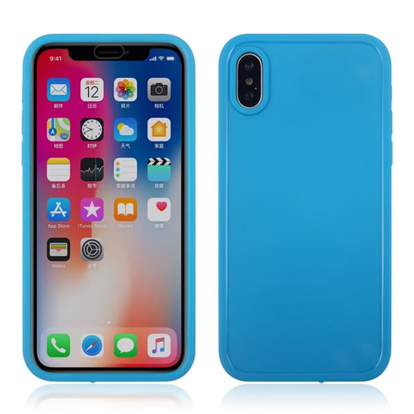 Skyddande Stilsäkert Vattentåligt Fodral - iPhone XS MAX