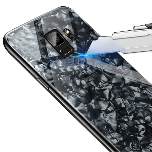 Samsung Galaxy S9 - Stilsäkert Stötdämpande Marmor Skal