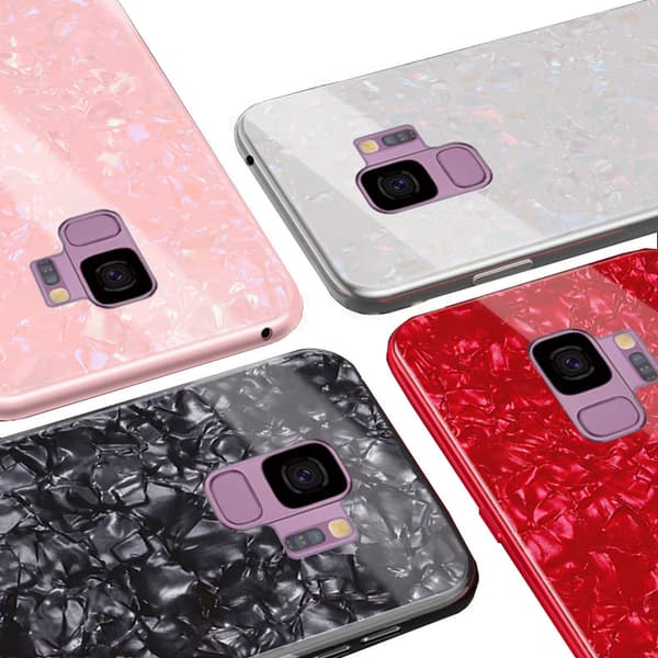 Samsung Galaxy S9 - Stilsäkert Stötdämpande Marmor Skal