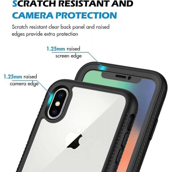 iPhone XS Heltäckande Premium 3D Skal ThreeSixty