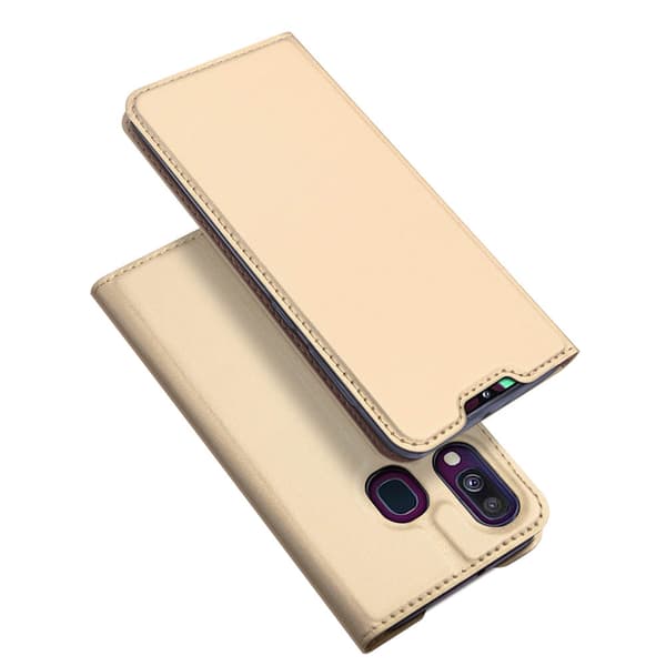 Samsung Galaxy A40 - Stötdämpande Slittåligt Plånboksfodral