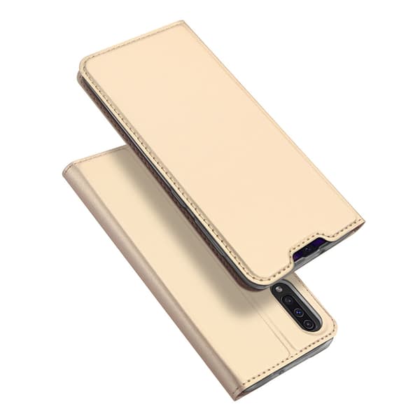 Stilrent Dux Ducis Plånboksfodral - Samsung Galaxy A50 Guld