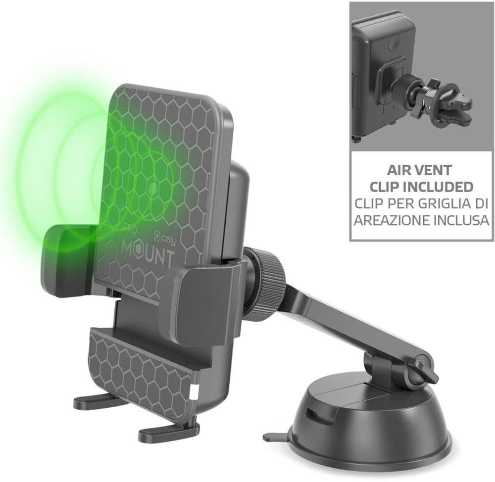 Celly Mount Charge Qi (iPhone)