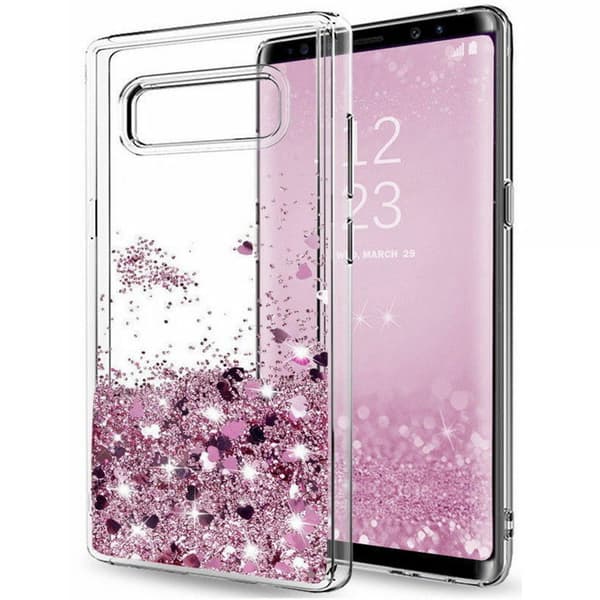 Galaxy S10 Plus - Flytande Glitter 3D Bling Skal Case