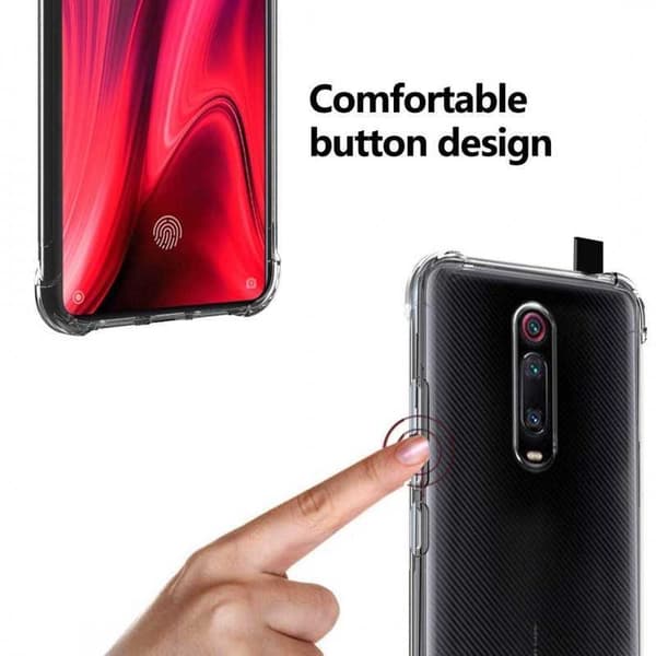 Xiaomi Mi 9T Iskunvaimennus Silikoni Shell Shockr