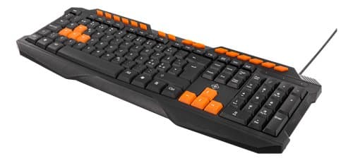 DELTACO GAMING tangentbord, anti-ghosting, USB, nordisk layout