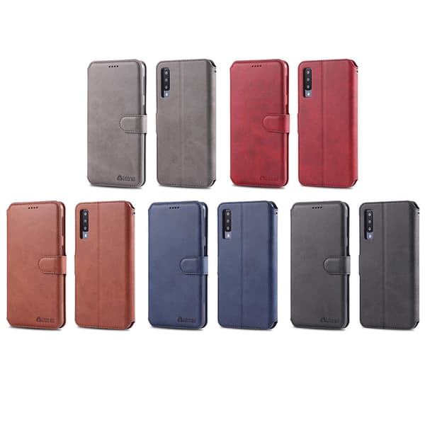 Samsung Galaxy A50 - Kraftfullt Stötdämpande Plånboksfodral