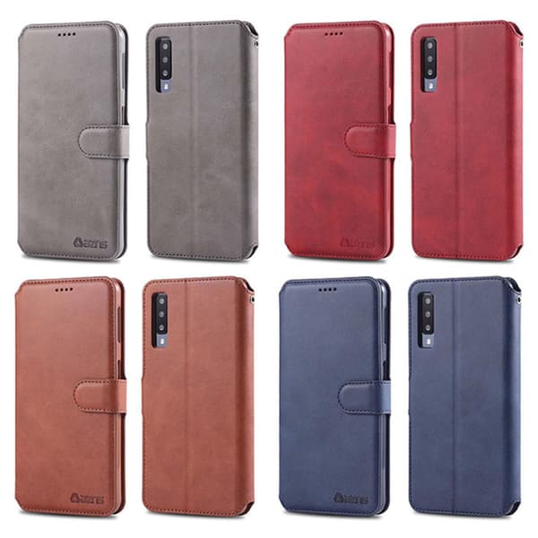 Samsung Galaxy A50 - Kraftfullt Stötdämpande Plånboksfodral
