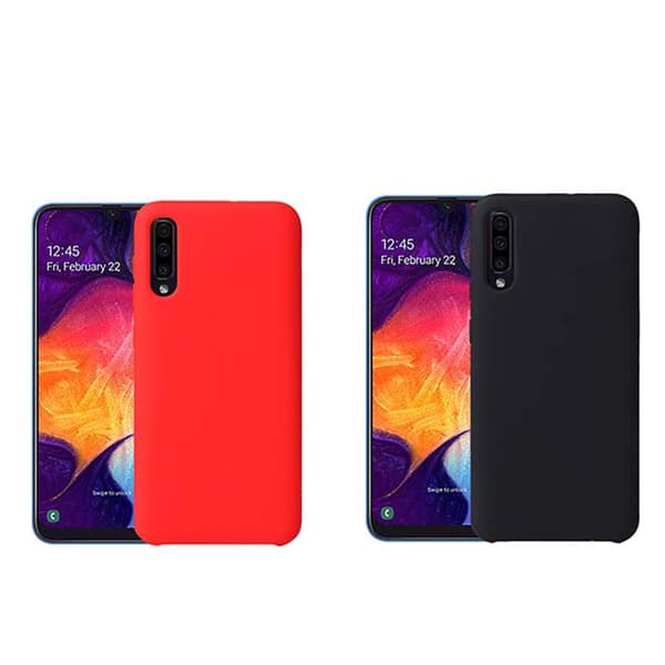 Skyddande Matt (NKOBEE) Silikonskal - Samsung Galaxy A50