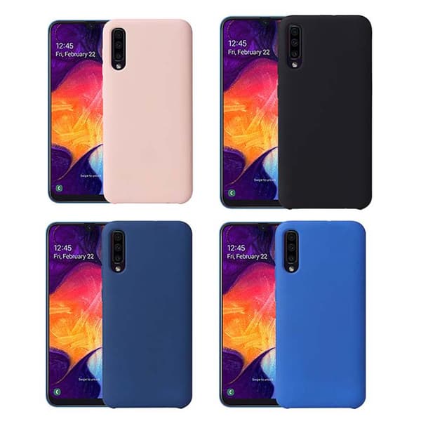 Skyddande Matt (NKOBEE) Silikonskal - Samsung Galaxy A50