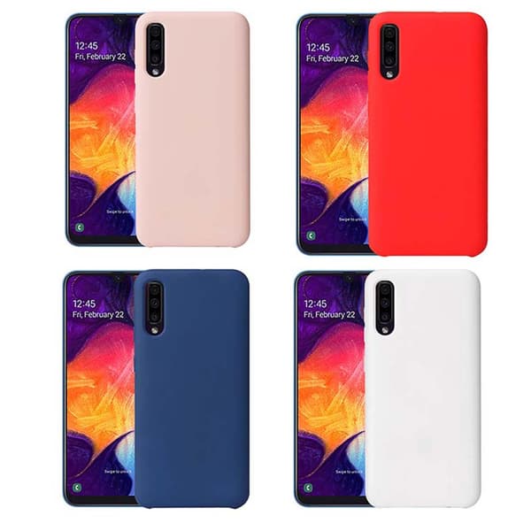 Skyddande Matt (NKOBEE) Silikonskal - Samsung Galaxy A50