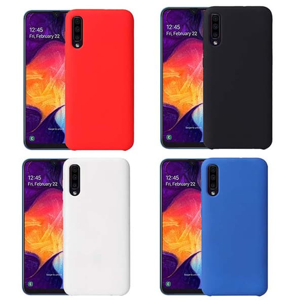 Skyddande Matt (NKOBEE) Silikonskal - Samsung Galaxy A50