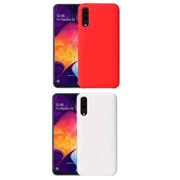 Skyddande Matt (NKOBEE) Silikonskal - Samsung Galaxy A50