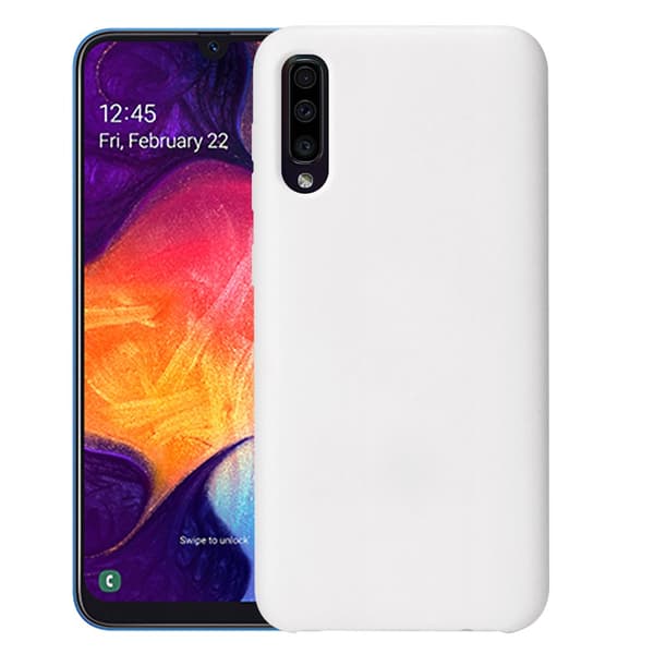 Samsung Galaxy A50 - Stilrent Mattbehandlat Silikonskal
