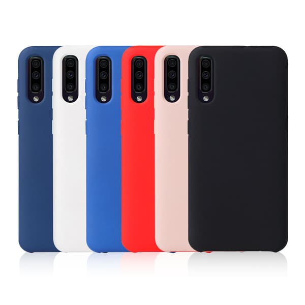 Samsung Galaxy A50 - Stilrent Mattbehandlat Silikonskal