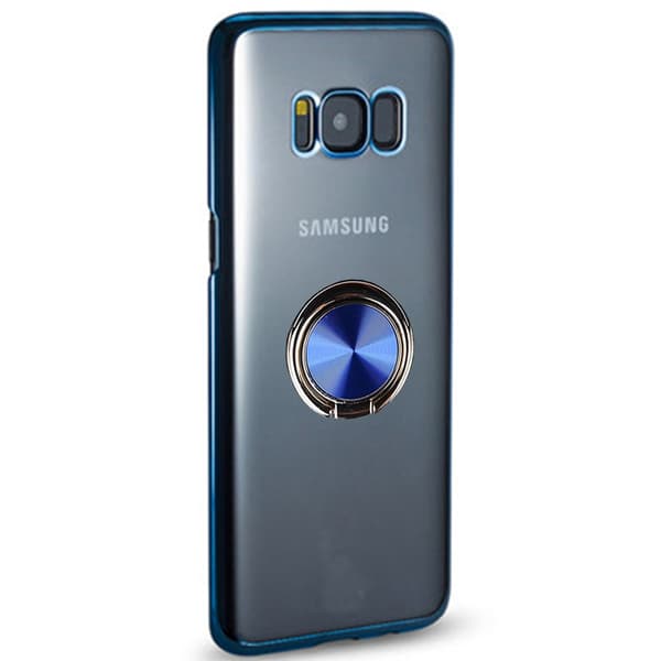 Samsung Galaxy S8 - Skyddande Silikonskal Ringhållare