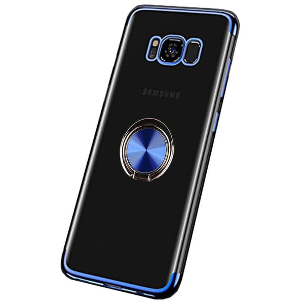 Samsung Galaxy S8 - Skyddande Silikonskal Ringhållare