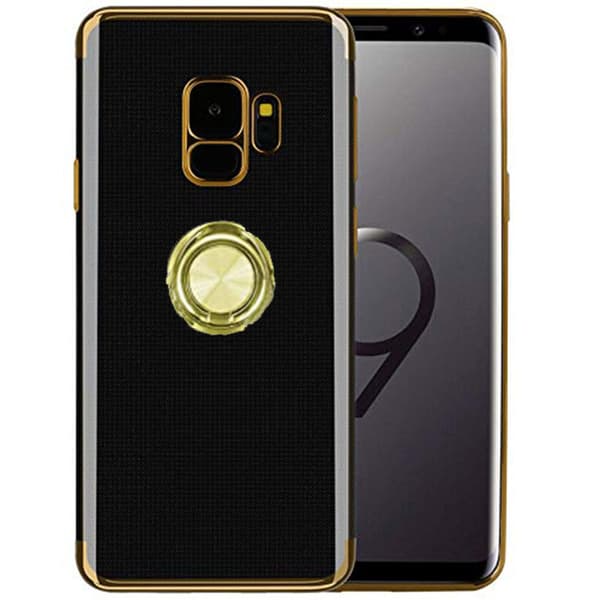 Samsung Galaxy S9 - Praktiskt Silikonskal Ringhållare FLOVEME