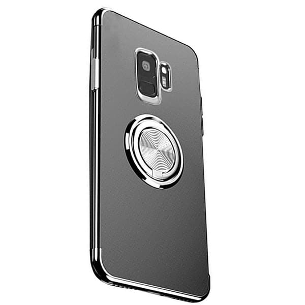 Samsung Galaxy S9 - Praktiskt Silikonskal Ringhållare FLOVEME