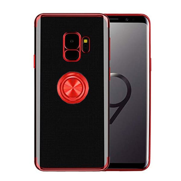Silikonskal med Ringhållare - Samsung Galaxy S9