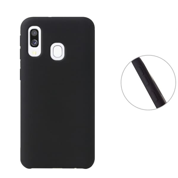 Samsung Galaxy A40 - Skyddande Matt Silikonskal