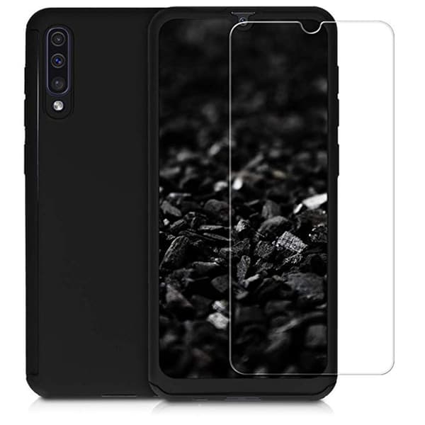 Samsung Galaxy A50 - Kraftfullt Dubbelsidigt Skal Roséguld
