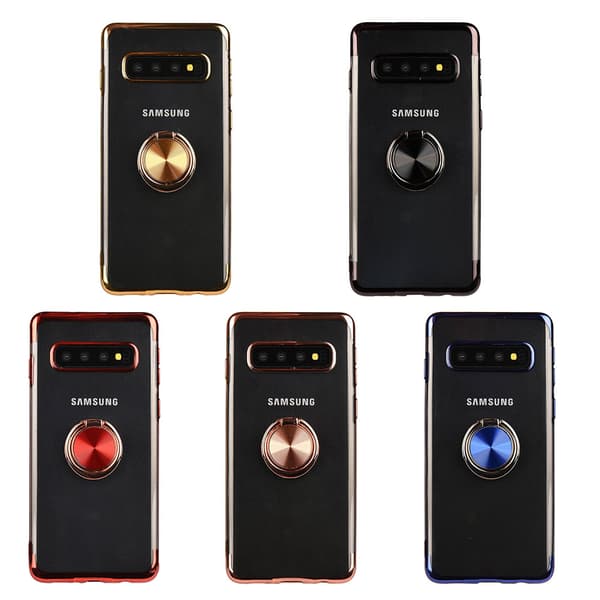 Stilsäkert Effektfullt Skal Ringhållare - Samsung Galaxy S10E