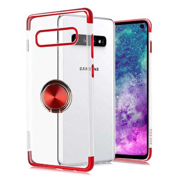 Stilsäkert Effektfullt Skal Ringhållare - Samsung Galaxy S10E
