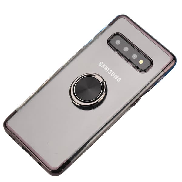 Exklusivt Robust Silikonskal Ringhållare - Samsung Galaxy S10E