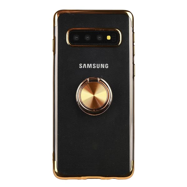 Samsung Galaxy S10E - Praktiskt Silikonskal Ringhållare FLOVEME