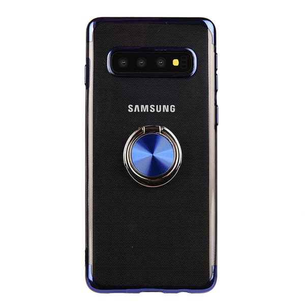 Samsung Galaxy S10E - Praktiskt Silikonskal Ringhållare FLOVEME