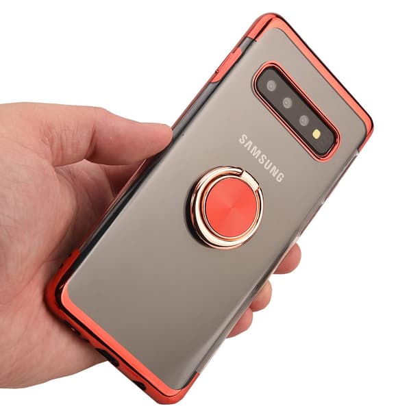 Samsung Galaxy S10+ - Skal med Ringhållare
