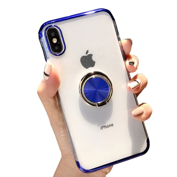 iPhone XS MAX - Stilrent Floveme Skal med Ringhållare