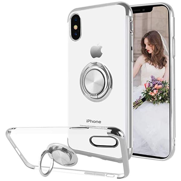 iPhone XS Max - Skyddande Skal med Ringhållare