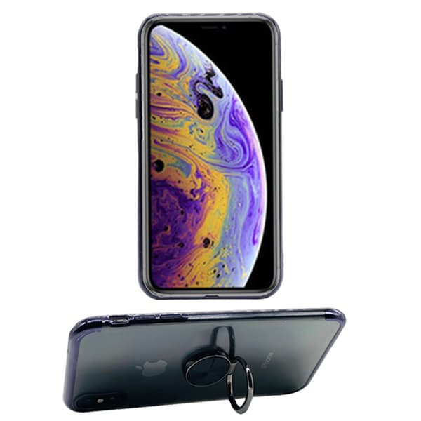 iPhone XS Max - Skyddande Skal med Ringhållare