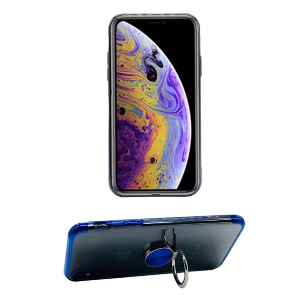 iPhone XS Max - Skyddande Skal med Ringhållare