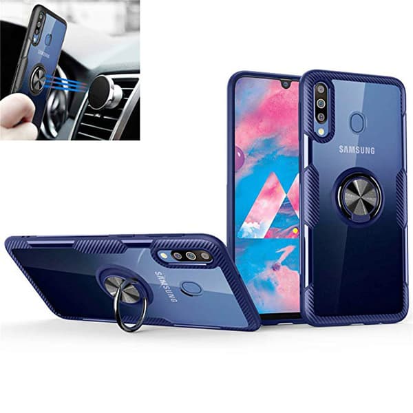 Samsung Galaxy A40 - Robust Skal med Ringhållare Leman
