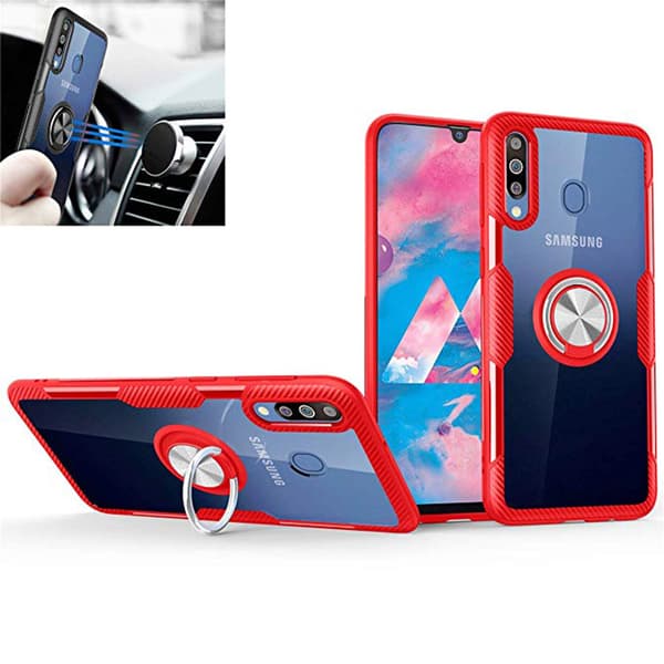 Samsung Galaxy A40 - Robust Skal med Ringhållare Leman