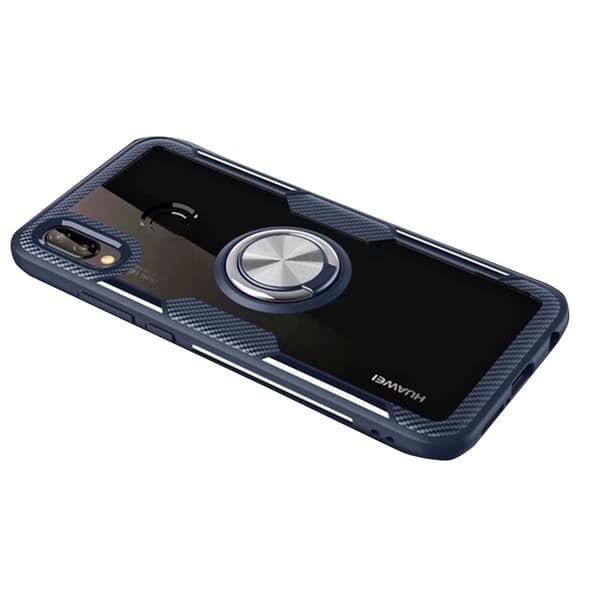 Samsung Galaxy A40 - Robust Skal med Ringhållare Leman
