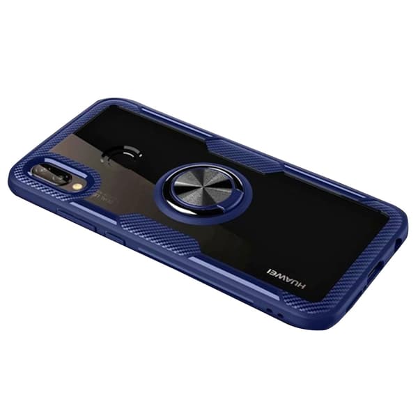 Samsung Galaxy A40 - Robust Skal med Ringhållare Leman