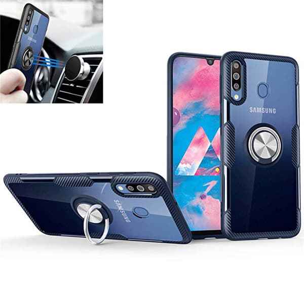 Samsung Galaxy A40 - Robust Skal med Ringhållare Leman